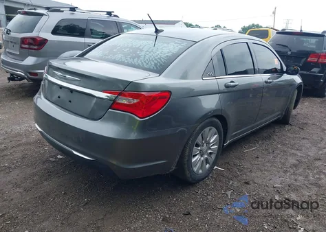 2013 Chrysler 200 Lx из США, поврежденный, VIN 1C3CCBAGXDN669109